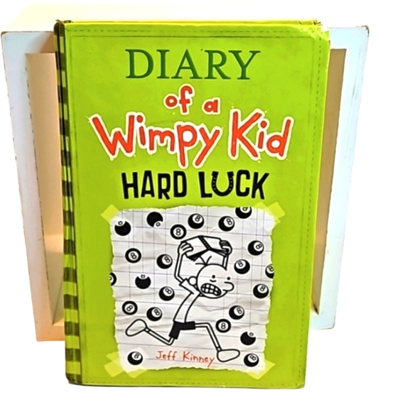 Diary of a Wimpy Kid Hard Luck Amulet Books Home Accents Table Books - Picture 1 of 17